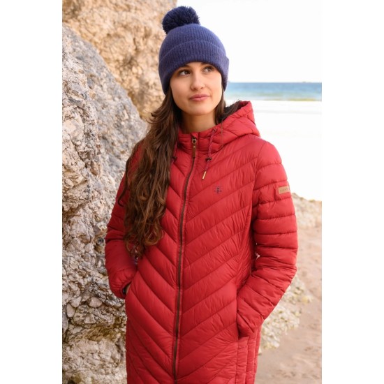 Laurel Water Repellent Quilt- Red