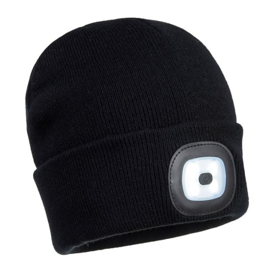 LED Beanie- Black