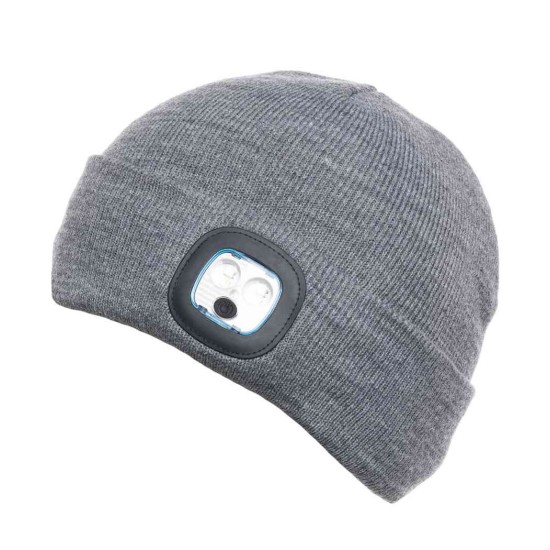 LED Beanie- grey