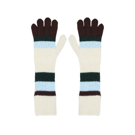 Leslie Longline Striped Glove - Multi