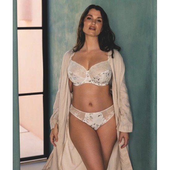 Lizbeth UW Side Support Bra- Ivory