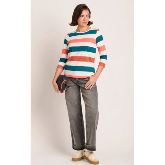 Lulworth Striped T-Shirt- Multi