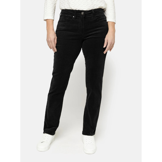 Madelaine 78cm Cord Trousers- Black