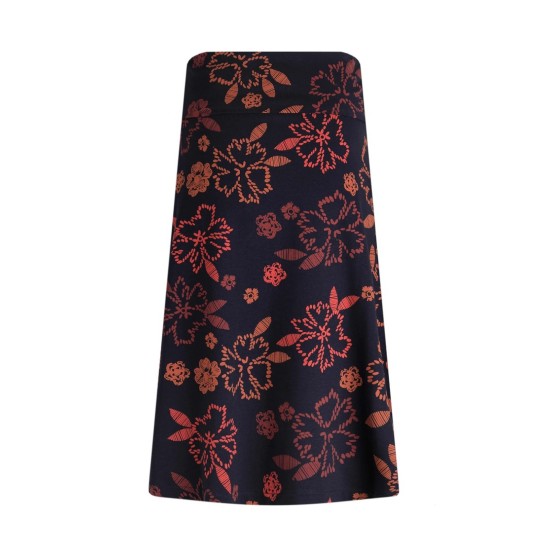 Malmo Printed Skirt- Nightshade