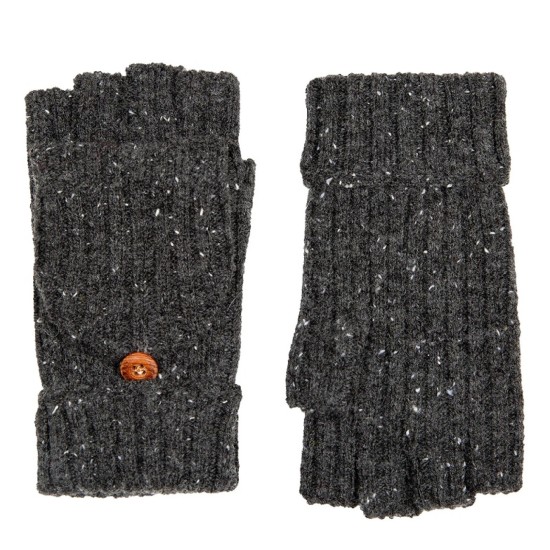 Marl Yarn Flick Mitts