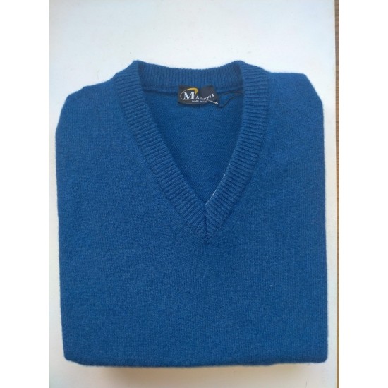 Massoti 100% Lambswool V Royal
