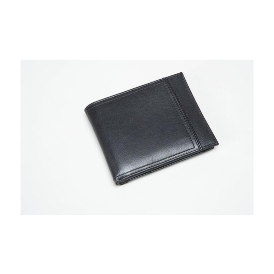 *Mens Leather Wallet- Black