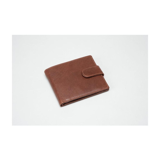 *Mens Leather Wallet- Tan/Black 611000CO