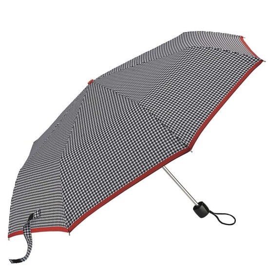 Minilite 2 Umbrella- Houndstooth Border