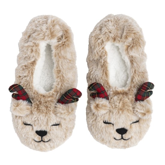 Novelty Reindeer Slippers
