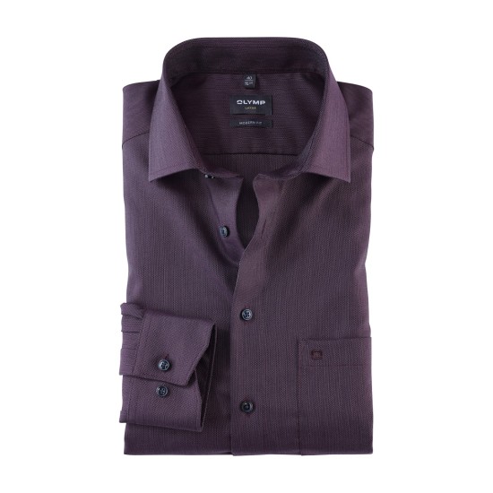 Olymp 100% Cotton Formal Plum