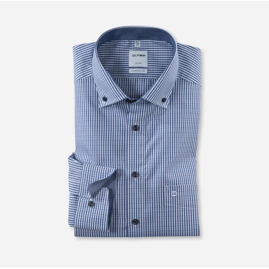 Olymp Luxor C/f- Blue Gingham