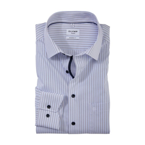 Olymp Tendez M/f- White Navy/Blue Spot