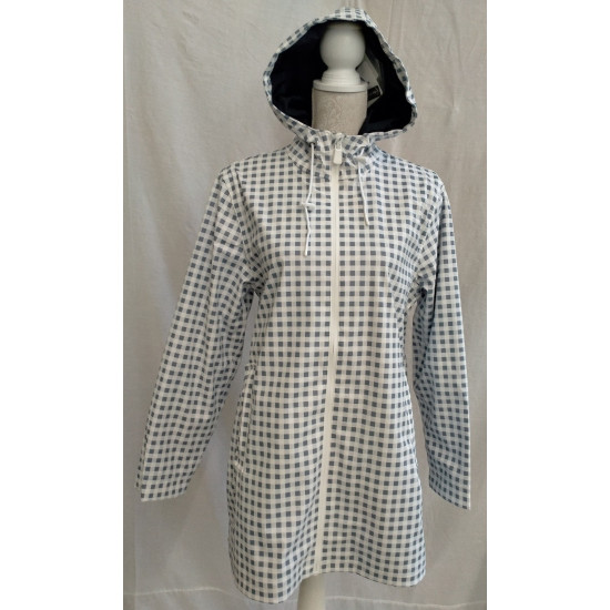 Onore Waterproof Anorak- Glycine/Blanc