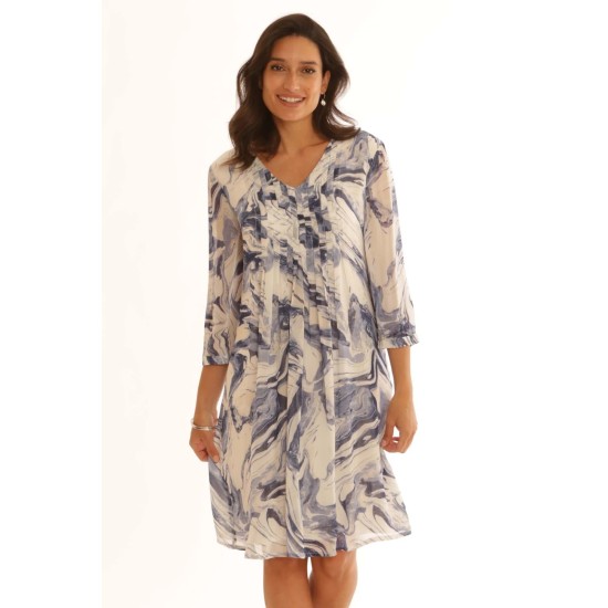 Onyx Short Dress- Navy