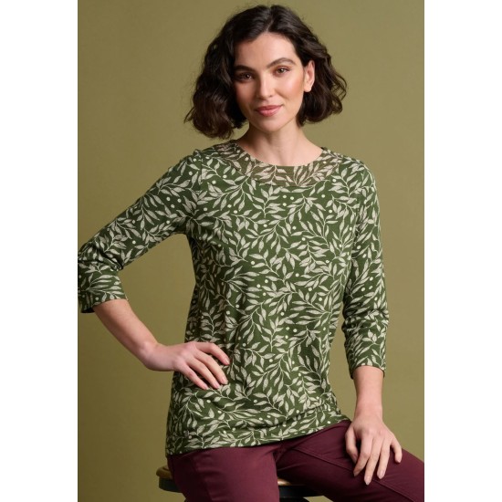 Orchard Leaf 3/4 Sleeve Tee