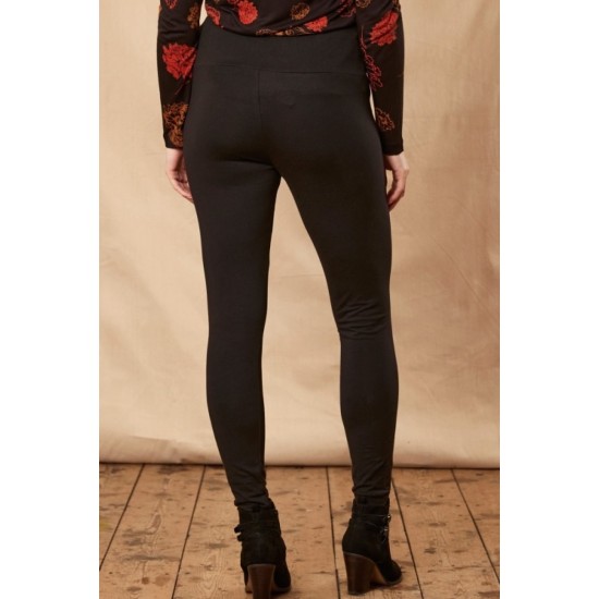Organic Cotton Leggings- Black