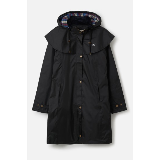 Outrider 3/4 W/proof Coat- Black