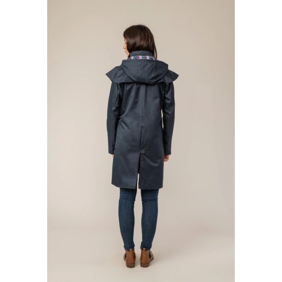 Outrider 3/4 W/proof Coat- Nightshade