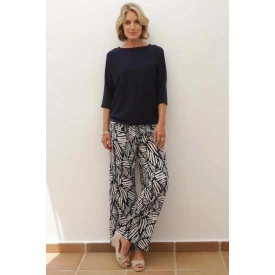 Panama Trousers- Indigo