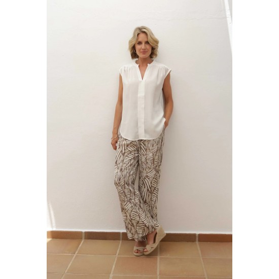 Panama Trousers- Mink