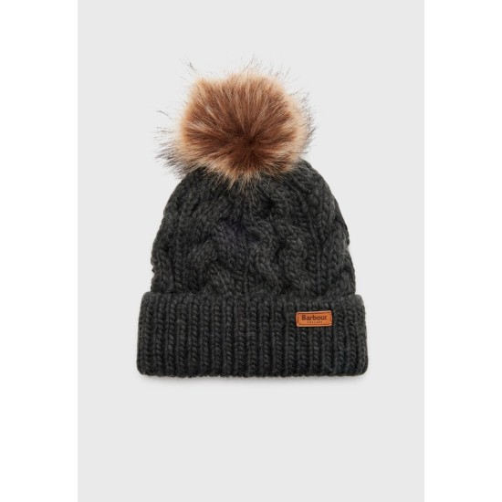 Penshaw Cable Beanie Charcoal
