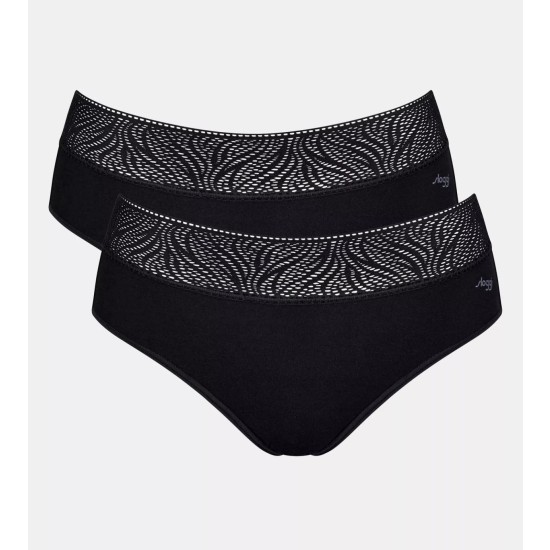 Period Pants- Hipster 2pk Black 