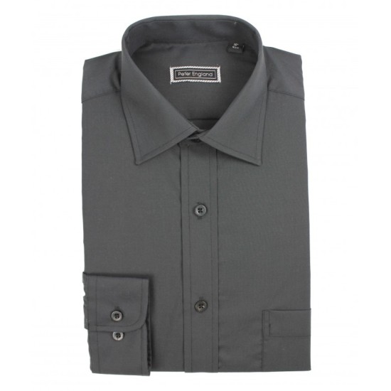 Peter England Shirt Black 026