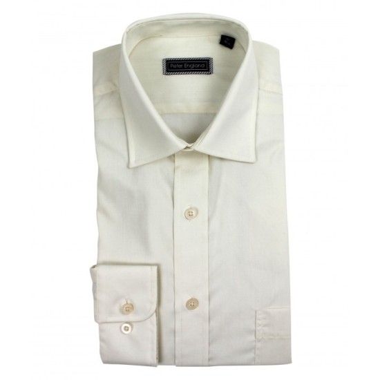 Peter England Shirt Ecru 063