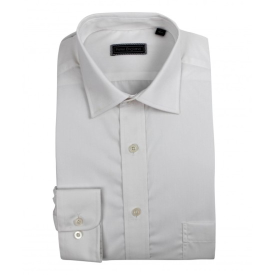Peter England Shirt White Tailored Fit
