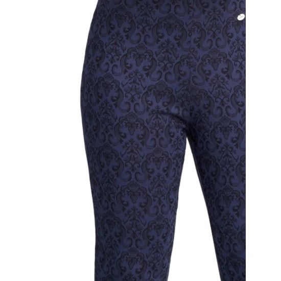 Pinns Jacquard Ankle Grazer - Sapphire