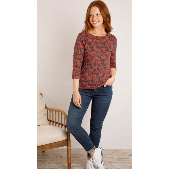 Pinto- Printed Top -Midnight