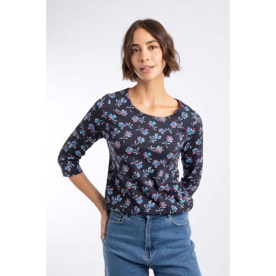 Pinto Printed Jersey Tee -Midnight