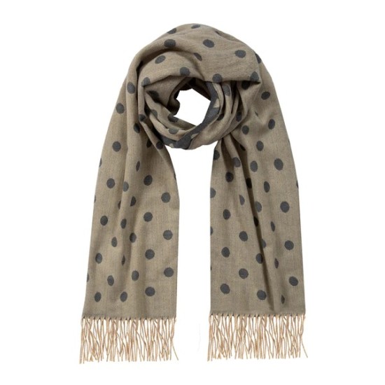 Polka Dot Reversible Scarf