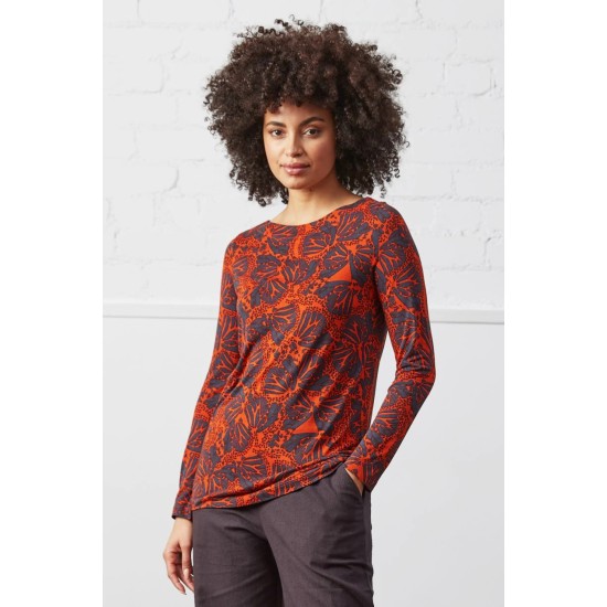 Printed L/S Jersey Top - Tiger