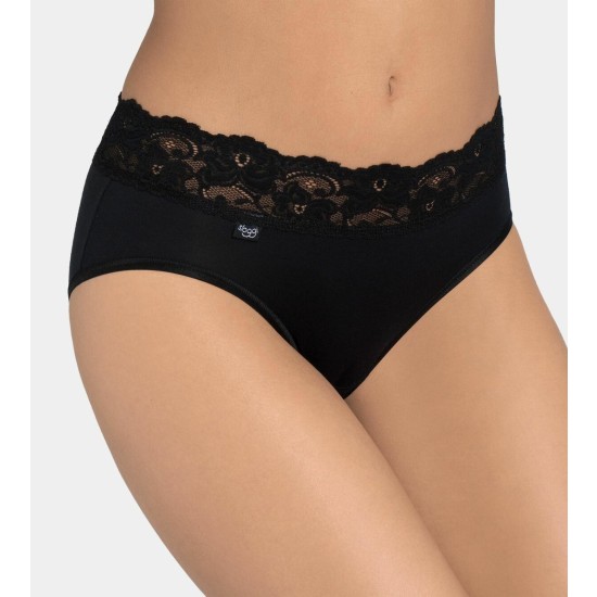 Romance Midi Briefs Black