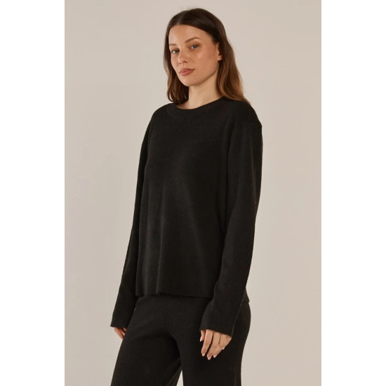 Ruby Knit Sweater Black