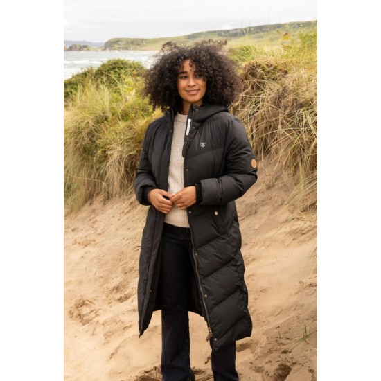 Savannah Long Quilt- Black