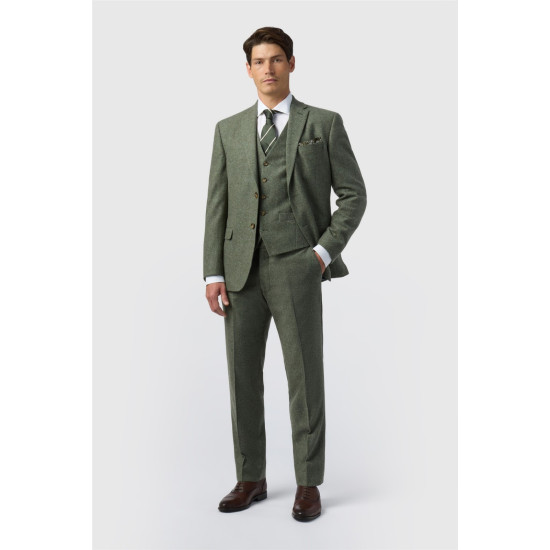 Alexandre Dalston Donegal Jacket Sage