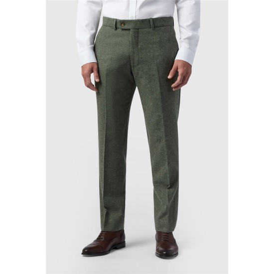 Alexandre Dalston Donegal Trousers Sage