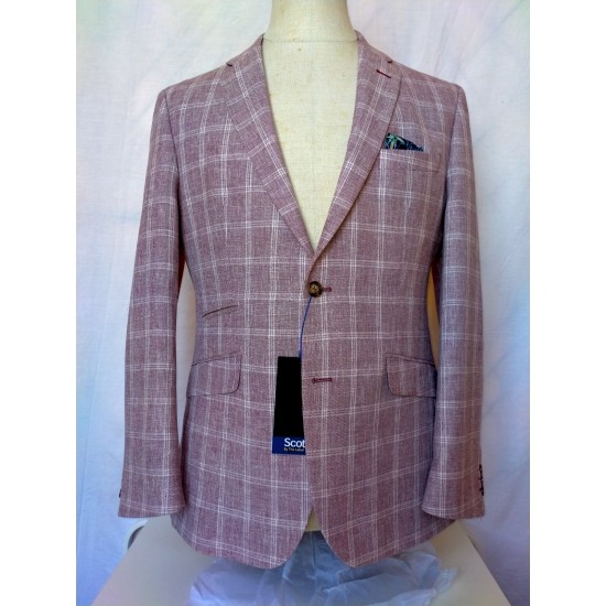 Scott Heather Pink Linen Jacket
