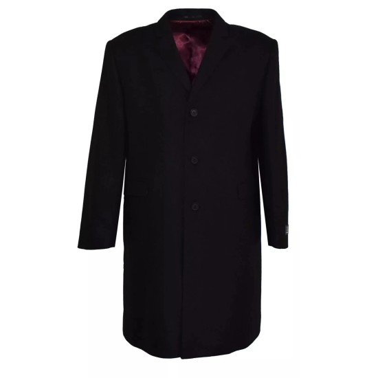 Scott Overcoat Black