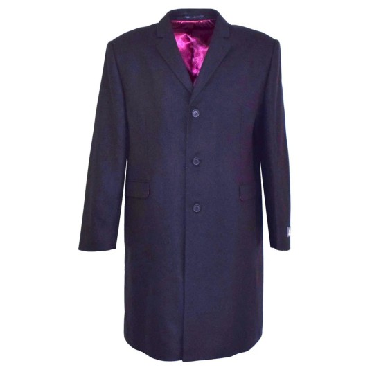 Scott Overcoat Navy