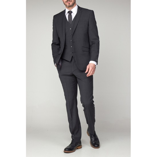 Scott Suit Waistcoat Charcoal