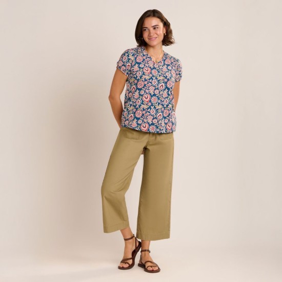 Sheridan Blouse- Blue Multi