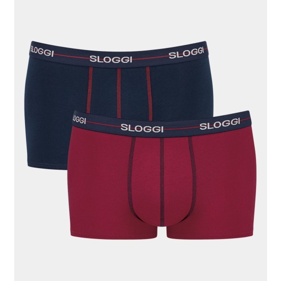 Sloggi Start 2-Pack Hipster Red/Navy