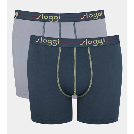 Sloggi Start 2-Pack Short Grey/Navy