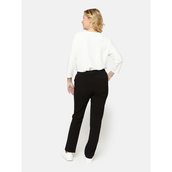 Sofie Elasticated Waist Trouser- Black