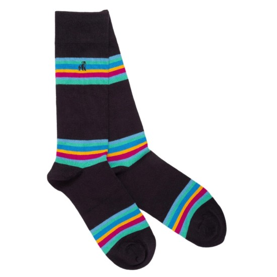 Swole panda Bamboo Socks  SP289 L