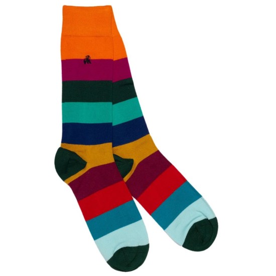 Swole Panda Bamboo Socks  SP302 L